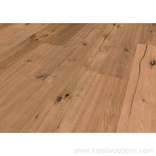 Whole sale handscraped oak wood plank engineered flooring